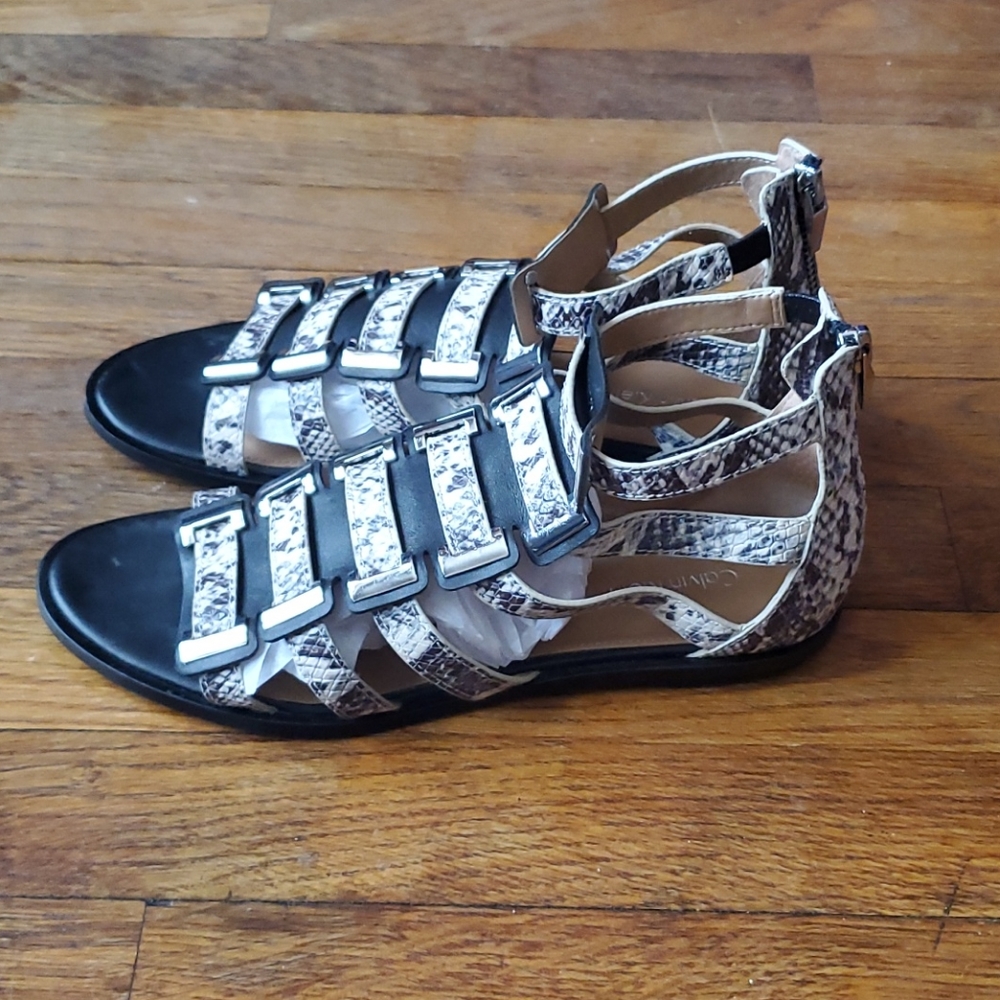 Calvin Klein Python Gladiator Sandal - image 3